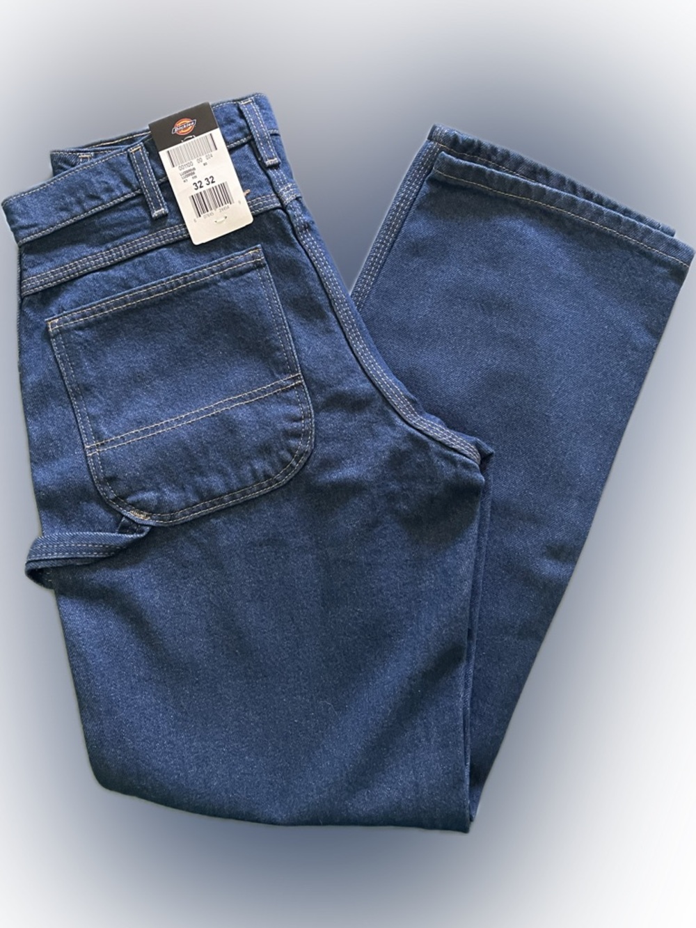 Dickies Men’s Navy Relaxed Fit Carpenter Jeans